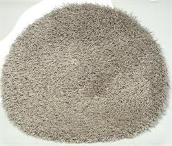 Rundt rya t�ppe Shaggy i silver